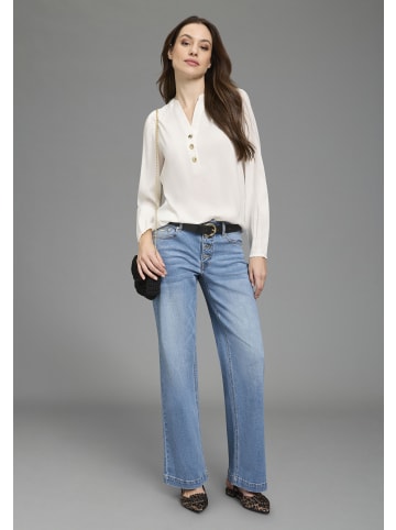Bruno Banani Weite Jeans in light blue used