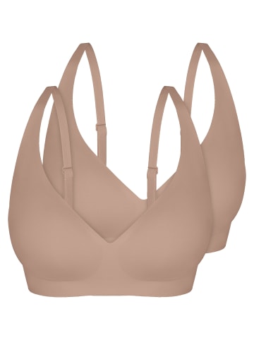 Sassa 2er Pack Soft-BH Einlage in sand