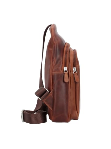 Esquire Dallas Umhängetasche Leder 20 cm in braun