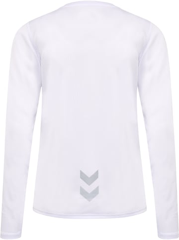 Hummel T-Shirt Hmlrun Laufen Damen in WHITE