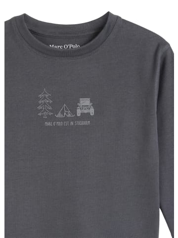 Marc O'Polo KIDS-BOYS Longsleeve in BROKEN GRAPHITE