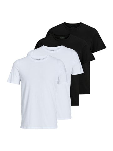 Jack & Jones T-Shirt Basic in Schwarz / Weiß