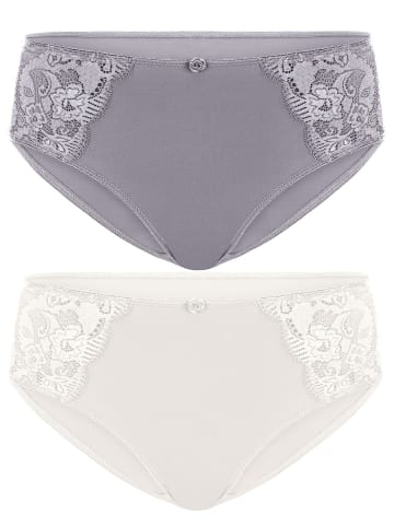 SUSA 2er Pack Slip Latina in champagner frosty lavender