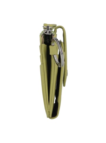 Braun Büffel Joy Kreditkartenetui RFID Schutz Leder 11 cm lemongrass