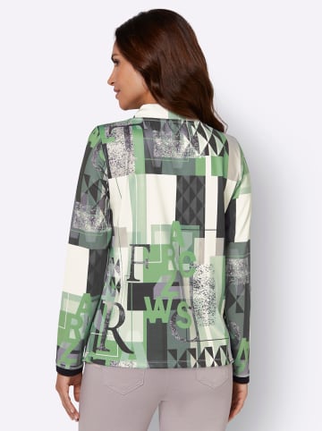 WITT WEIDEN Sweatshirt in apfel-gemustert