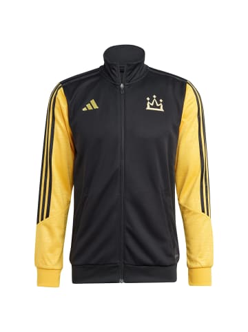 adidas Performance Trainingsjacke Salah in schwarz / gelb