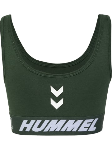 Hummel Sportoberteil Hmlte Maja 2-Pack Cotton Sports Top in BLACK/CLIMBING IVY