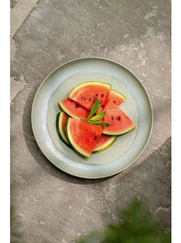 like. by Villeroy & Boch 6er Set Frühstücksteller Perlemor Alga ø 23,8 cm in grün