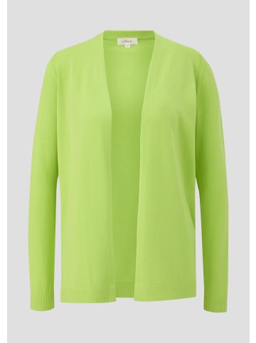 s.Oliver Strickjacke in 7423_bambusgrün