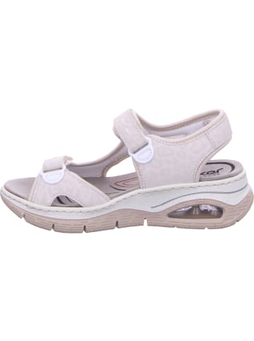 rieker Keilsandalette in beige