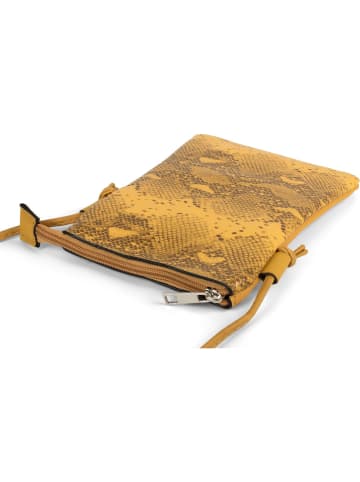 styleBREAKER Umhängetasche in Curry