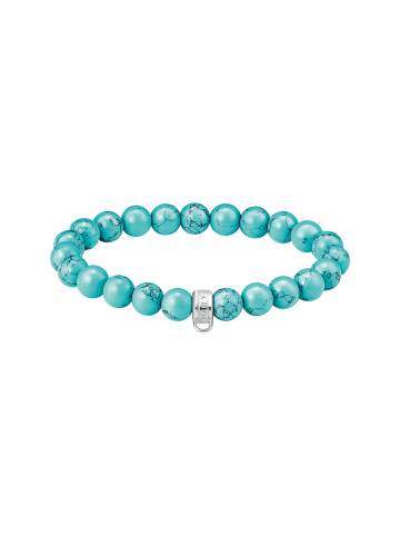 Thomas Sabo Armband Mit Türkisfarbenen Beads in silber, türkis