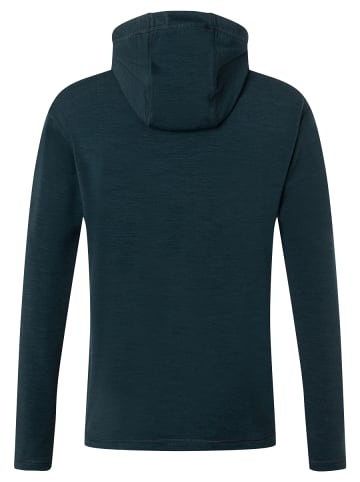 super.natural Merino Hoodie in blau