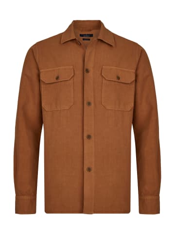 HECHTER PARIS Overshirt-Hemd in hazelnut