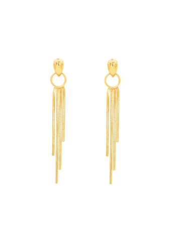 Steel_Art Ohrstecker Damen Rosa goldfarben in goldfarben