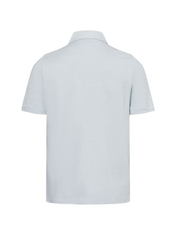 März Poloshirt mit Leinenanteil in mint