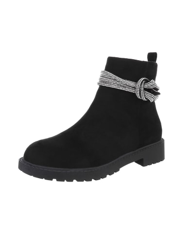Ital-Design Stiefelette in Schwarz