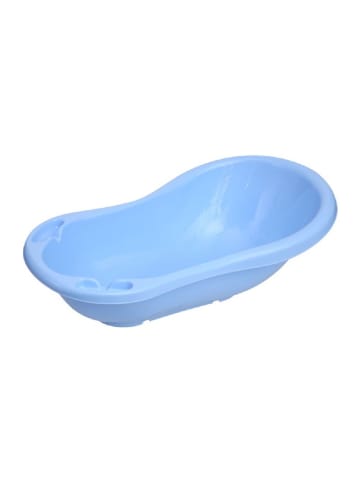 Lorelli Babybadewanne mit Ablagefächer in blau