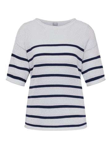 Rabe Pullover in Weiß