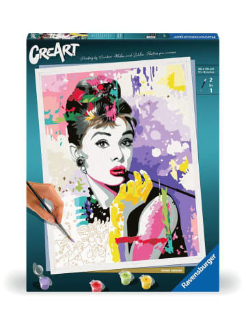 Ravensburger Malprodukte CreArt Adults Premium - Audrey Hepburn Ab 12 Jahre in bunt