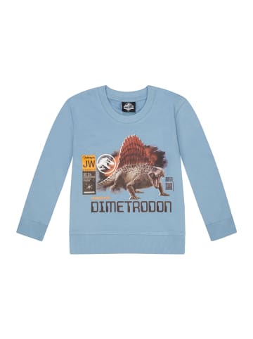 ONOMATO! Pullover Sweatshirt Jurassic World Dimetrodon in Hell-Blau