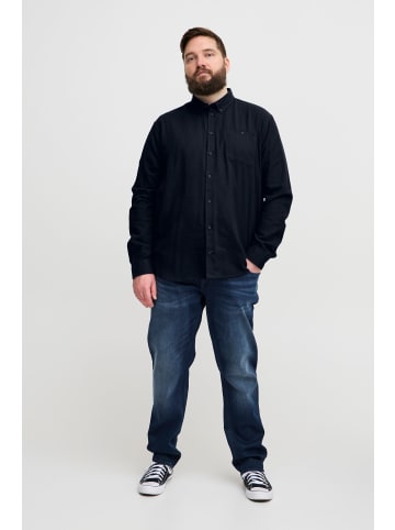 BLEND Langarmhemd BHBShirt 20717541 BB modisches Langarmhemd in Schwarz