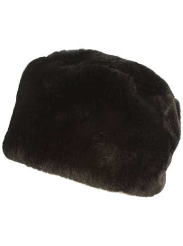 McBurn Pelzmütze in schwarz