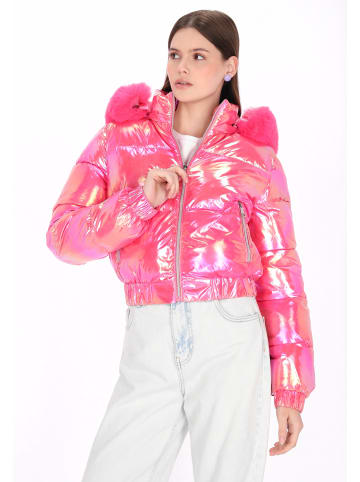 myMo Women Jacket in pink rainbow