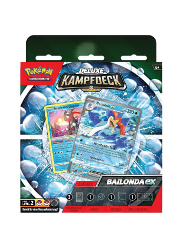 Pokémon Bailonda | Deluxe Kampf-Deck | Pokemon | Sammel-Karten deutsch