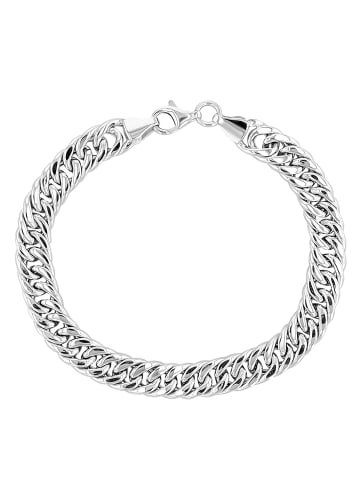 Adeliás Damen Armband aus 925 Silber 21 cm in silber