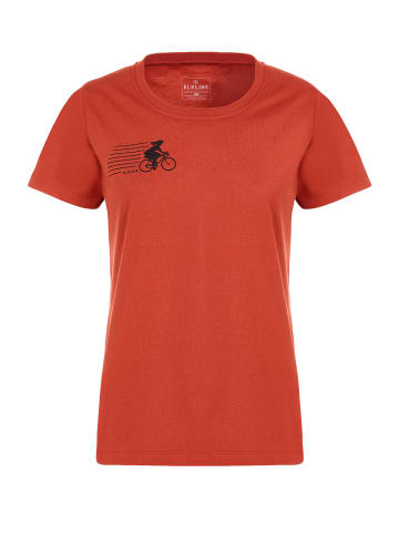elkline T-Shirt Sausewind in burnt red