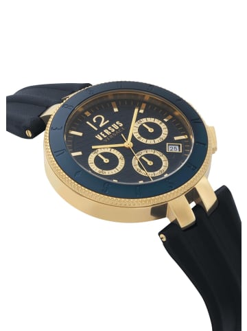 Versace Analoguhr für Herren in blau