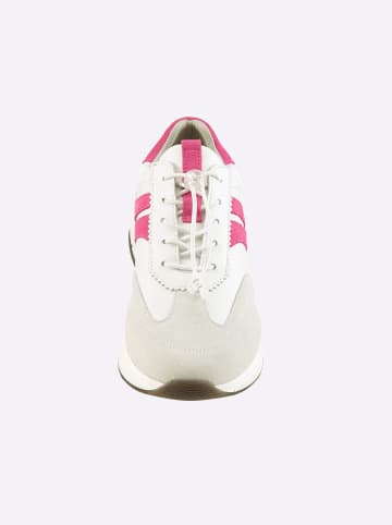 Heine Sneaker in weiß-pink