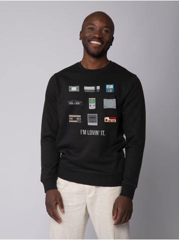 wat? Apparel Sweatshirt Videogames in Schwarz