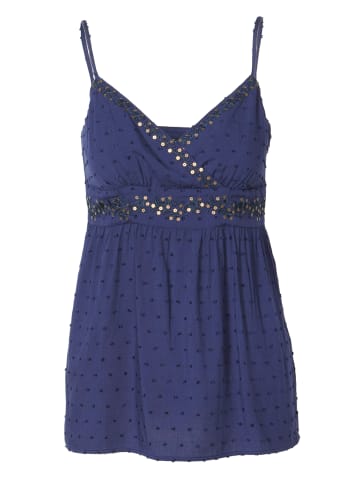 KOROSHI HOCHSOMMERBLUSEN in blau