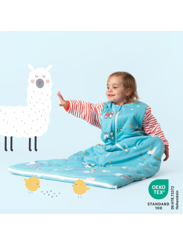Schlummersack Bio Babyschlafsack, 3.5 TOG in Blau