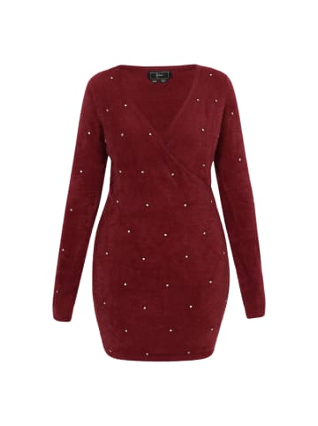 faina Dress in burgundy