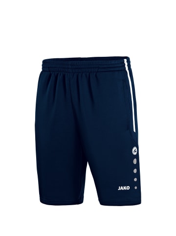 Jako Trainingsshorts Active 2 in dunkelblau / weiß