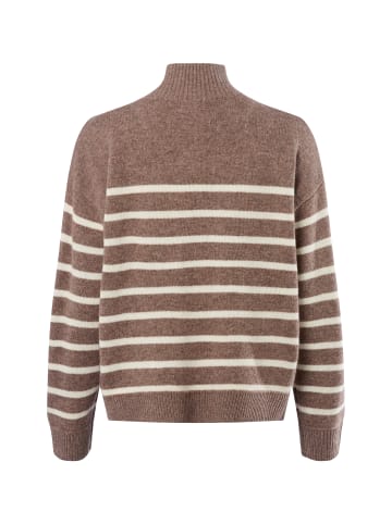 Marie Lund Pullover in melange ecru - 0001