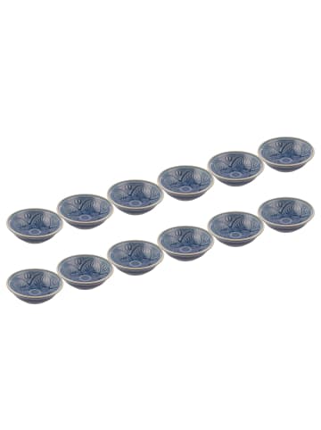 Butlers Dipschale SUMATRA 12er-Set in Blau