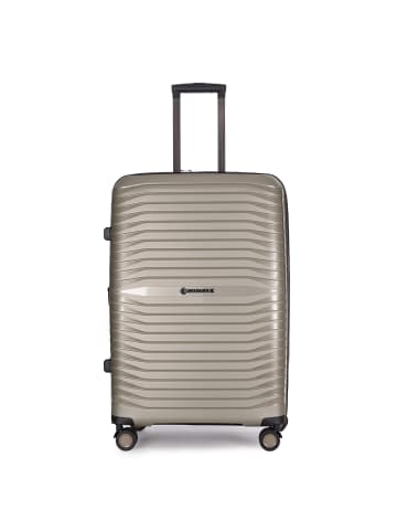 Stratic Bright+ 4 Rollen Trolley L 76 cm mit Dehnfalte in champagne