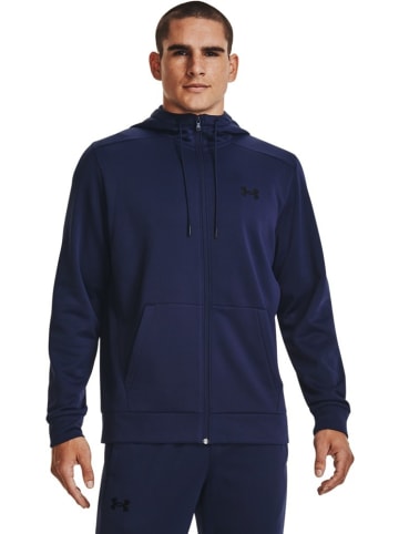 Under Armour Hoodie "Armour Fleece" in Blau