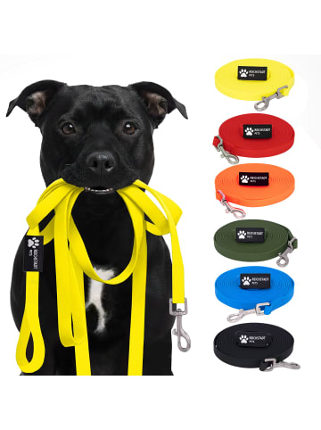 Reichstadt Reichstadt RS Pets Führleine Texturierte PVC 25RSP085 Yellow 15m