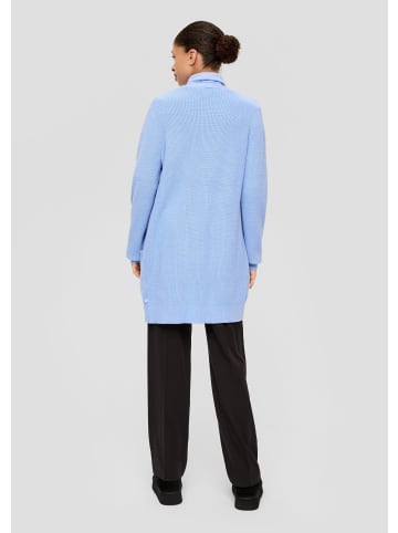 QS Strickjacke in 5327_himmelblau