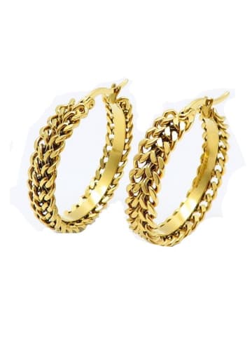 Bungsa Creolen in Gold