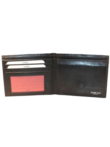 Golden Head Colorado Geldbörse RFID Leder 12,5 cm schwarz