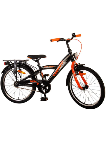 Volare Kinderfahrrad Thombike für Jungen 20 Zoll Kinderrad in Schwarz Orange 6 Jahre