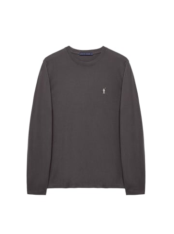 Polo Club Longsleeve in ASPHALT