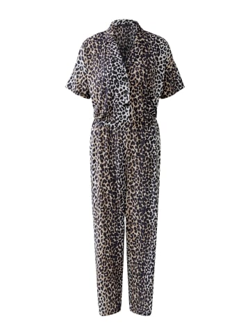 Oui Jumpsuit in dk camel black