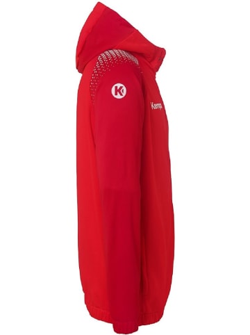 Kempa Trainingsjacke "Ambition 28 Kapuzenjacke" in Rot